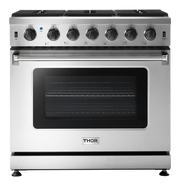 THOR Kitchen - 36-inch Liquid Propane Range - LRG3601ULP - IMG1