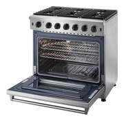 THOR Kitchen - 36-inch Gas Range - LRG3601U - IMG3