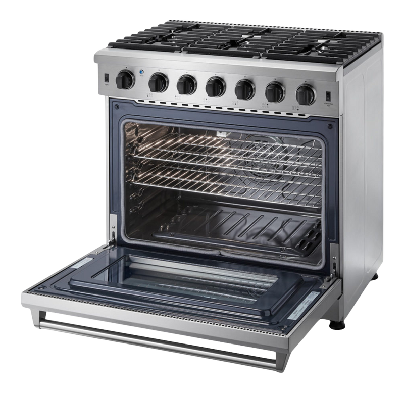 THOR Kitchen - 36-inch Gas Range - LRG3601U - IMG3