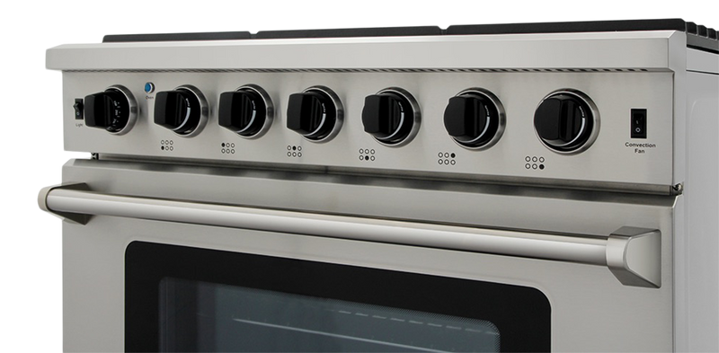 THOR Kitchen - 36-inch Gas Range - LRG3601U - IMG5
