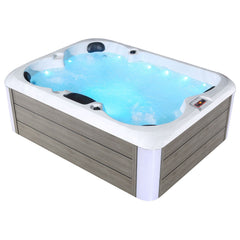 Empava - Luxury Freestanding 4-Person Rectangle Outdoor Hot Tub - EMPV-SPA3527 - IMG8
