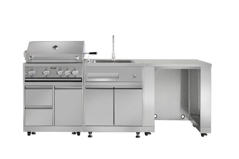 THOR Kitchen - Outdoor Kitchen Sink Cabinet in Stainless Steel - MK01SS304 - IMG3
