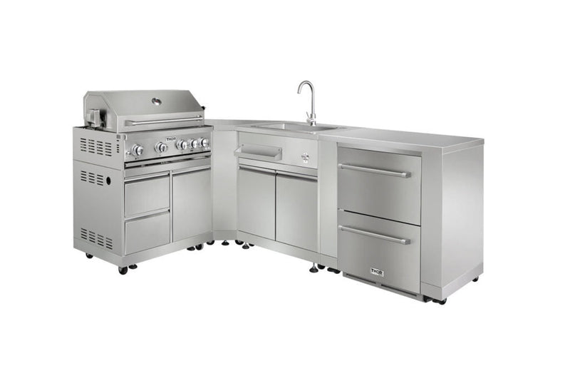 THOR Kitchen - Outdoor Kitchen Sink Cabinet in Stainless Steel - MK01SS304 - IMG4