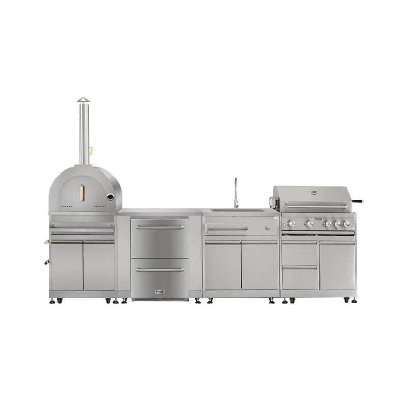 THOR Kitchen - Outdoor Kitchen Sink Cabinet in Stainless Steel - MK01SS304 - IMG5