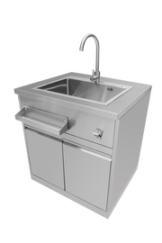 THOR Kitchen - Outdoor Kitchen Sink Cabinet in Stainless Steel - MK01SS304 - IMG1