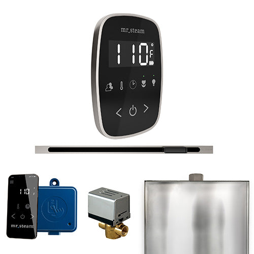 Mr. Steam - ButlerFlex Linear Control Pkg BUTLERFLEX LINEAR PKG (Brushed Nickel / Black) - BFLBKBN - IMG4