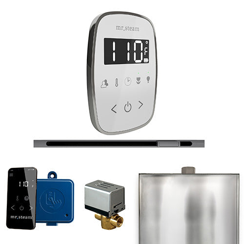 Mr. Steam - ButlerFlex Linear Control Pkg BUTLERFLEX LINEAR PKG (Brilliant Black / White) - BFLWHBL - IMG16