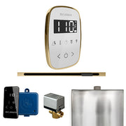 Mr. Steam - ButlerFlex Linear Control Pkg BUTLERFLEX LINEAR PKG (Satin Brass / White) - BFLWHSB - IMG24