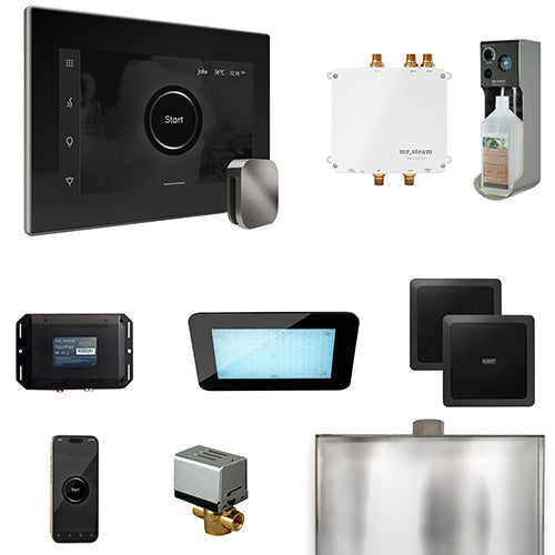 Mr. Steam - Bliss Control Pkg BLISS PKG (Brilliant Black / Black) - BLS1-BKBL - IMG3