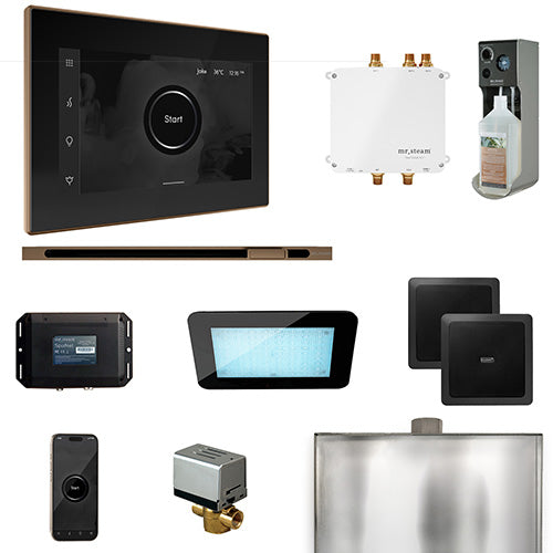 Mr. Steam - Bliss Linear Control Pkg BLISS LINEAR PKG (Nouveau Bronze / Black) - BLS1-BKLNB - IMG6