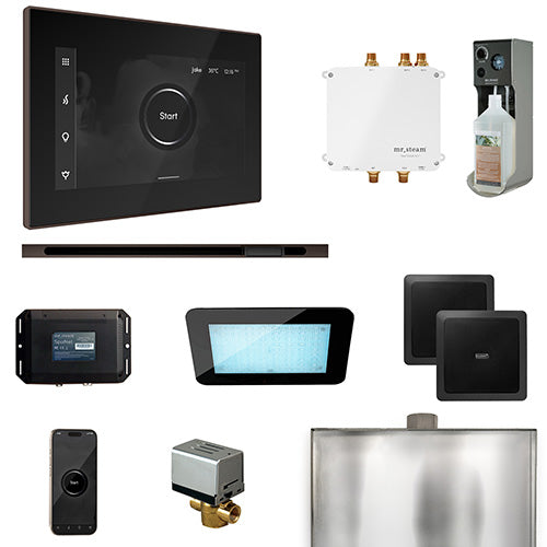 Mr. Steam - Bliss Linear Control Pkg BLISS LINEAR PKG (Oil Rubbed Bronze / Black) - BLS1-BKLOB - IMG7