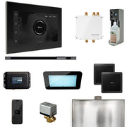 Mr. Steam - Bliss Linear Control Pkg BLISS LINEAR PKG (Satin Steel / Black) - BLS1-BKLST - IMG12