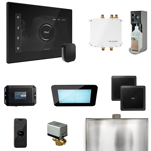Mr. Steam - Bliss Control Pkg BLISS PKG (Matte Black / Black) - BLS1-BKMB - IMG5