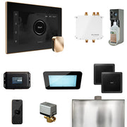 Mr. Steam - Bliss Control Pkg BLISS PKG (Polished Gold / Black) - BLS1-BKPG - IMG9