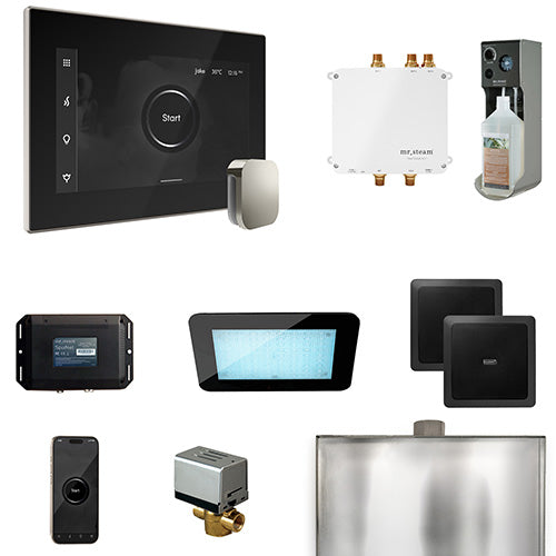 Mr. Steam - Bliss Control Pkg BLISS PKG (Polished Nickel / Black) - BLS1-BKPN - IMG10