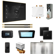 Mr. Steam - Bliss Max Linear Control Pkg BLISS MAX LINEAR PKG (Polished Brass / Black) - BLS1-BKXLPB - IMG8
