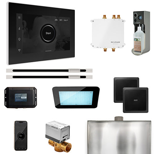 Mr. Steam - Bliss Max Linear Control Pkg BLISS MAX LINEAR PKG (White / Black) - BLS1-BKXLWH - IMG13