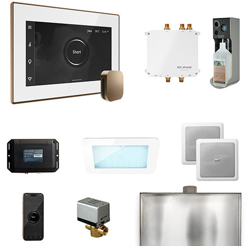 Mr. Steam - Bliss Control Pkg BLISS PKG (Nouveau Bronze / White) - BLS1-WHNB - IMG19