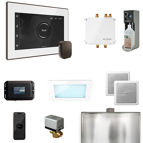 Mr. Steam - Bliss Control Pkg BLISS PKG (Oil Rubbed Bronze / White) - BLS1-WHOB - IMG20