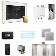 Mr. Steam - Bliss Control Pkg BLISS PKG (Polished Brass / White) - BLS1-WHPB - IMG21