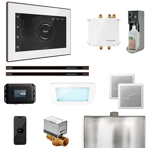 Mr. Steam - Bliss Max Linear Control Pkg BLISS MAX LINEAR PKG (Oil Rubbed Bronze / White) - BLS1-WHXLOB - IMG20