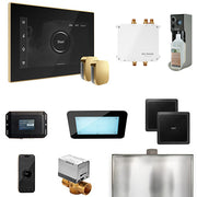 Mr. Steam - Bliss Max Control Pkg BLISS MAX PKG (Polished Brass / Black) - BLS1-BKXPB - IMG8