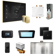 Mr. Steam - Bliss Max Control Pkg BLISS MAX PKG (Satin Brass / Black) - BLS1-BKXSB - IMG11