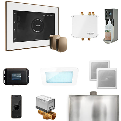 Mr. Steam - Bliss Max Control Pkg BLISS MAX PKG (Nouveau Bronze / White) - BLS1-WHXNB - IMG19