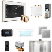 Mr. Steam - Bliss Max Control Pkg BLISS MAX PKG (Polished Gold / White) - BLS1-WHXPG - IMG22