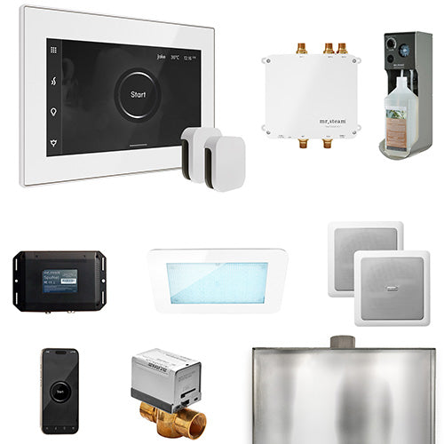 Mr. Steam - Bliss Max Control Pkg BLISS MAX PKG (White / White) - BLS1-WHXWH - IMG26