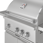 THOR Kitchen - 32-inch Gordon Ramsay Collection Freestanding/Built-in Gas Grill (Stainless Steel / Stainless Steel) - RBG3201 - IMG5