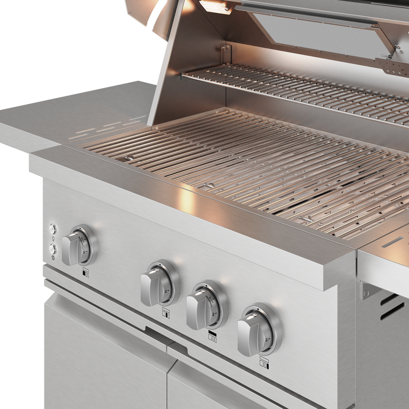 THOR Kitchen - 32-inch Gordon Ramsay Collection Freestanding/Built-in Gas Grill (Stainless Steel / Stainless Steel) - RBG3201 - IMG3