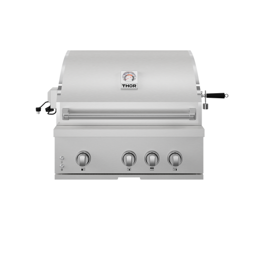THOR Kitchen - 32-inch Gordon Ramsay Collection Built-In Gas Grill (Stainless Steel / Stainless Steel) - RBG3201-G - IMG1