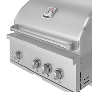 THOR Kitchen - 32-inch Gordon Ramsay Collection Built-In Gas Grill (Stainless Steel / Stainless Steel) - RBG3201-G - IMG3