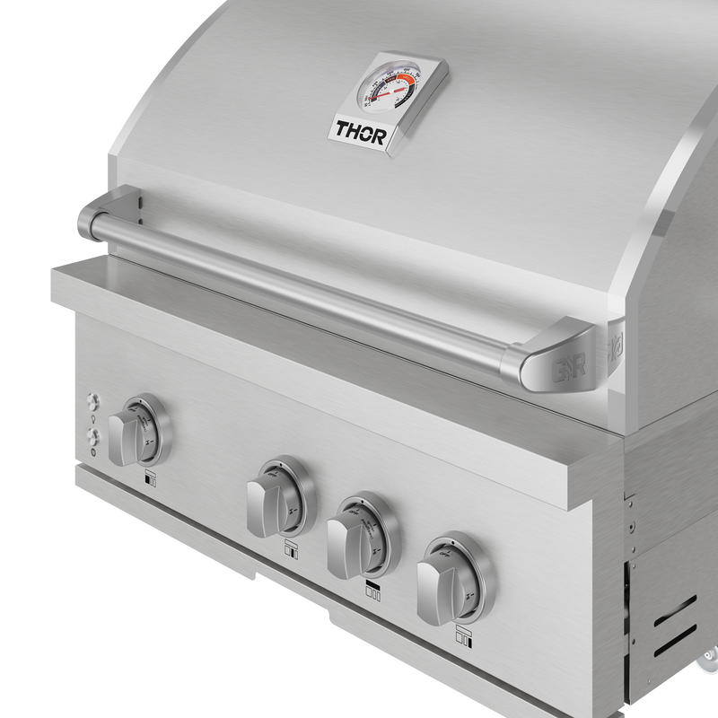 THOR Kitchen - 32-inch Gordon Ramsay Collection Built-In Gas Grill (Stainless Steel / Stainless Steel) - RBG3201-G - IMG3