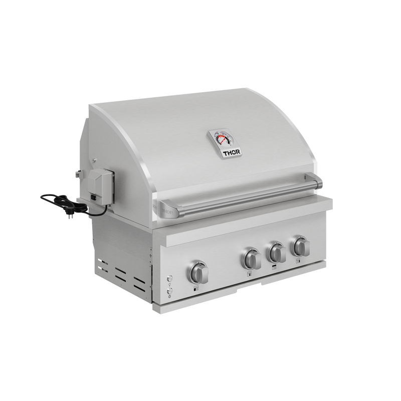 THOR Kitchen - 32-inch Gordon Ramsay Collection Built-In Gas Grill (Stainless Steel / Stainless Steel) - RBG3201-G - IMG2