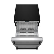 THOR Kitchen - Gordon Ramsay Series 24" Undercounter Built-In or Freestanding Drawer Refrigerator Stainless Steel/Black - RF24U-BLK - IMG2