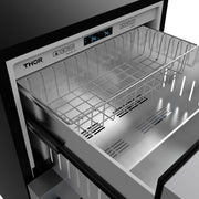 THOR Kitchen - Gordon Ramsay Series 24" Undercounter Built-In or Freestanding Drawer Refrigerator Stainless Steel/Blue - RF24U-BLU - IMG8