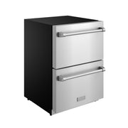 THOR Kitchen - Gordon Ramsay Series 24" Undercounter Built-In or Freestanding Drawer Refrigerator Stainless Steel - RF24U - IMG6