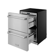 THOR Kitchen - Gordon Ramsay Series 24" Undercounter Built-In or Freestanding Drawer Refrigerator Stainless Steel - RF24U - IMG8