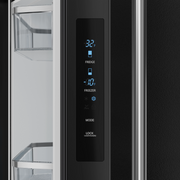 THOR Kitchen - 30-inch Gordon Ramsay Series 17.5 cu ft French Door Counter Depth Refrigerator with Ice Maker in Black/Stainless Steel - RF3017FFD00-SS - IMG7