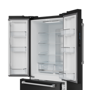 THOR Kitchen - 30-inch Gordon Ramsay Series 17.5 cu ft French Door Counter Depth Refrigerator with Ice Maker in Black/Stainless Steel - RF3017FFD00-SS - IMG4