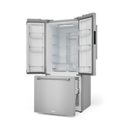 THOR Kitchen - 30-inch Gordon Ramsay Series 17.5 cu ft French Door Counter Depth Refrigerator with Ice Maker in Stainless Steel - RF3017FFD99 - IMG3