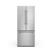THOR Kitchen - 30-inch Gordon Ramsay Series 17.5 cu ft French Door Counter Depth Refrigerator with Ice Maker in Stainless Steel - RF3017FFD99 - IMG1