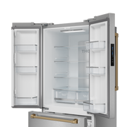 THOR Kitchen - 30-inch Gordon Ramsay Series 17.5 cu ft French Door Counter Depth Refrigerator with Ice Maker in Stainless Steel/Bronze - RF3017FFD99-BRZ - IMG4
