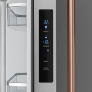 THOR Kitchen - 30-inch Gordon Ramsay Series 17.5 cu ft French Door Counter Depth Refrigerator with Ice Maker in Stainless Steel/Rose Gold - RF3017FFD99-RSG - IMG7