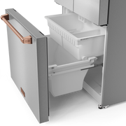 THOR Kitchen - 30-inch Gordon Ramsay Series 17.5 cu ft French Door Counter Depth Refrigerator with Ice Maker in Stainless Steel/Rose Gold - RF3017FFD99-RSG - IMG5