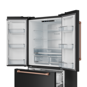 THOR Kitchen - 36-inch Gordon Ramsay Series 20.3 cu ft French Door Counter Depth Refrigerator with Ice Maker in Black/Rose Gold - RF3621CTD00-RSG - IMG4