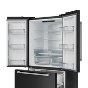 THOR Kitchen - 36-inch Gordon Ramsay Series 20.3 cu ft French Door Counter Depth Refrigerator with Ice Maker in Black/Stainless Steel - RF3621CTD00-SS - IMG4