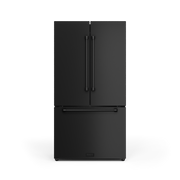 THOR Kitchen - 36-inch Gordon Ramsay Series 20.3 cu ft French Door Counter Depth Refrigerator with Ice Maker in Black - RF3621CTD00 - IMG1